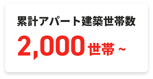 累計アパート建築世帯数